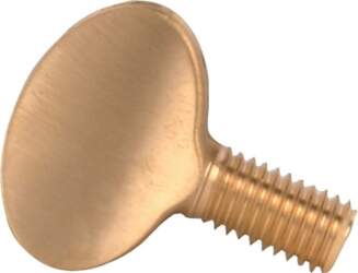 End pin replacement screw Brass short