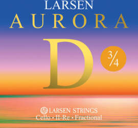 Cello Strings Larsen Aurora D 3/4