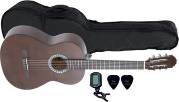Classical guitar Basic Set 4/4 black