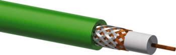 Coax video cable - flex 0