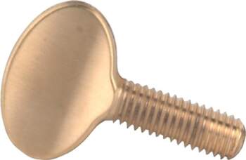End pin replacement screw Brass long