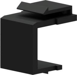 Keystone blind plate Black Procab