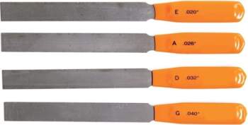 Saddle file set Tools