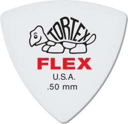TORTEX FLEX TRIANGLE WHITE GUITAR PICKS