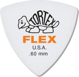 TORTEX FLEX TRIANGLE WHITE GUITAR PICKS