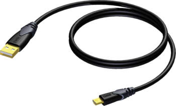 USB A - USB mini B