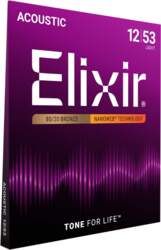 11052 Acoustic Nanoweb Light 12-53 Elixir