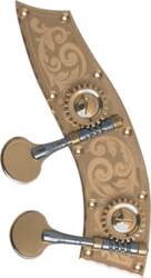 Bass machine head Tyrolean shape 4/4