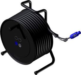 Cable reel - XLR & powerCON
