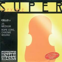 Cello Strings Superflexible rope core Medium