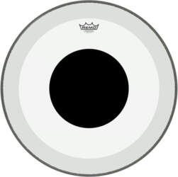 Drum head Powerstroke 3 Transparent Black