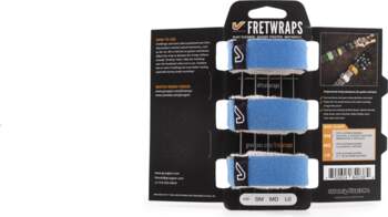 FretWraps HD `Sky` String Muters 3-Pack