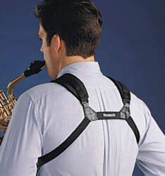 Saxophone strap Soft Harness Black junior