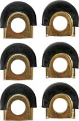 Shell Protectors Conga 3/8 hole, gold