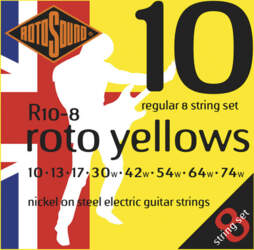 Strings for E-guitar Roto Set 8-string