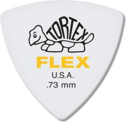 TORTEX FLEX TRIANGLE WHITE GUITAR PICKS