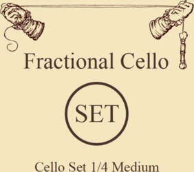 Cello Strings Original Fractional - small