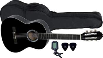 Classical guitar Basic Set 3/4 black