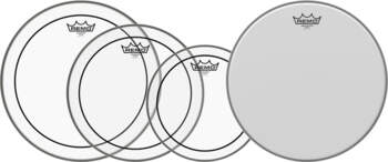 Drum head Pro Pack Pinstripe transparent