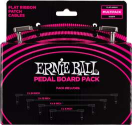 P06224 Flat Ribbon Patch Cables Pedalboard