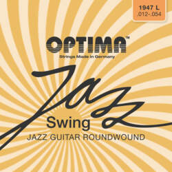 Strings for E-guitar Jazz Swing Chrome