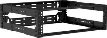 19" in depth adjustable open-frame rack