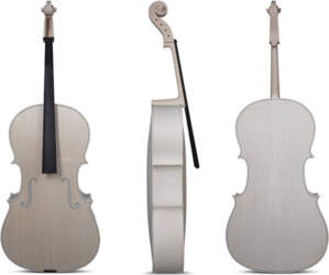 Cello 4/4 White instruments