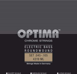 E-Bass Strings Chrome Strings Round Wound