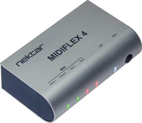 Midiflex 4 USB MIDI Interface Nektar