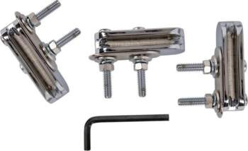 Mount bracket Conga Chrome, 3 pieces