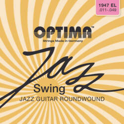Strings for E-guitar Jazz Swing Chrome