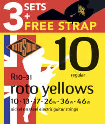 Strings for E-guitar Roto 3 Set