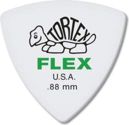 TORTEX FLEX TRIANGLE WHITE GUITAR PICKS
