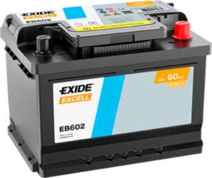Startera akumulators Exide Excell 12V 60Ah