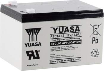 VRLA (sausais svina) akumulators Yuasa Cyclic
