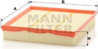 Ford,MANN-FILTER Gaisa filtrs MANN Ford