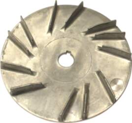 Ģeneratora ventilators 145 mm, alumīnijs