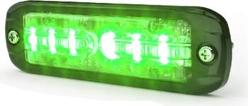 ECCO LED brīdinājuma zibspuldze zaļa 12-24V