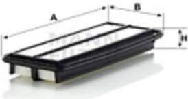 Honda,MANN-FILTER Gaisa filtrs MANN 17220-RL0-G00