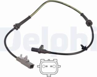 Nissan,Delphi ABS sensors Nissan aizmugurē