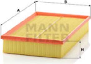 Volvo,MANN-FILTER Gaisa filtrs MANN Volvo