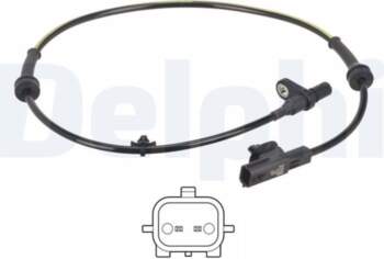 Nissan,Delphi ABS sensors Nissan aizmugurē