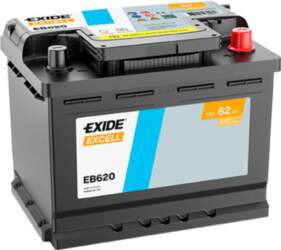 Startera akumulators Exide Excell 12V 62Ah