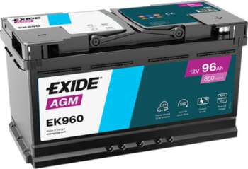 Startera akumulators Exide AGM 12V 96Ah