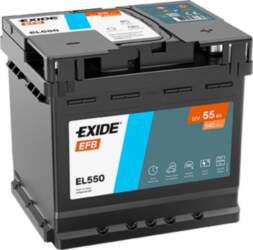 Startera akumulators Exide EFB 12V 55Ah