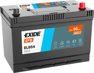Startera akumulators Exide EFB 12V 95Ah