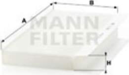 Ford,MANN-FILTER Salona filtrs MANN Ford