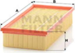 Saab,MANN-FILTER Gaisa filtrs MANN SAAB
