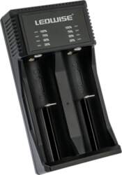 Ledwise USB-C akumulatoru lādētājs, 2 sloti