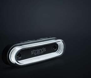 Strands FOR9T Gravity balta priekšējā gabarītgaisma